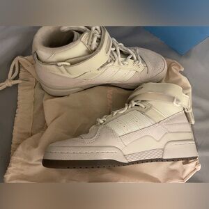 Adidas(ivy blue),7.5 , cream with brown bottom